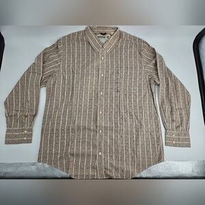 NWT Timberland RELAXED FIT sz XXL FALL COLORS Button Down Dress Casual SHIRT